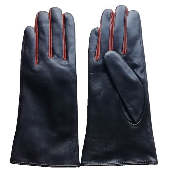 Women Leather Gloves-GW001